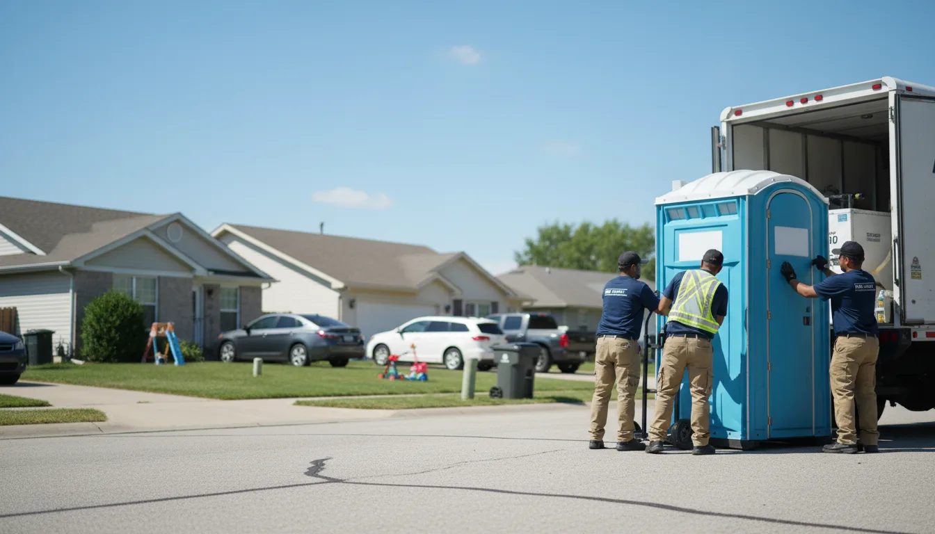 Standard Porta Potty Rentals in Harvey, AR near me